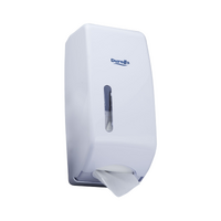 Interleaved Toilet Tissue Dispenser, Plastic 