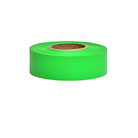 Shield Right  Fluoro Green flagging tape 25mm x 100m