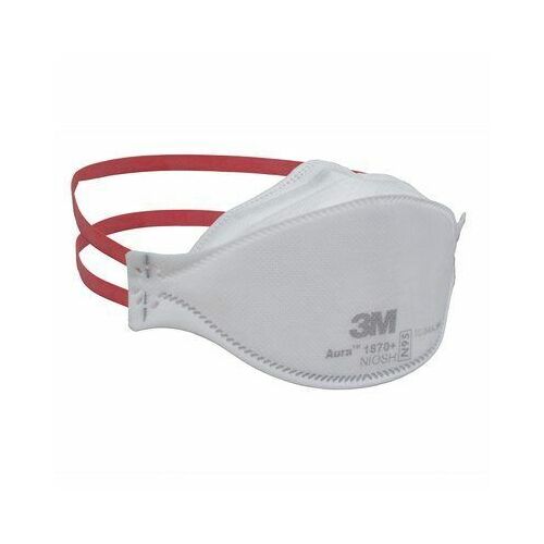 3M 1870+ Flat Fold Respirator/Surgical Mask 20 Box