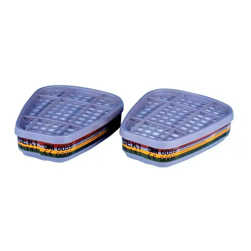 3M™ Multi Gas/Vapour Cartridge Filter 6059, A1B1E1K1, 1 Pair/Pack