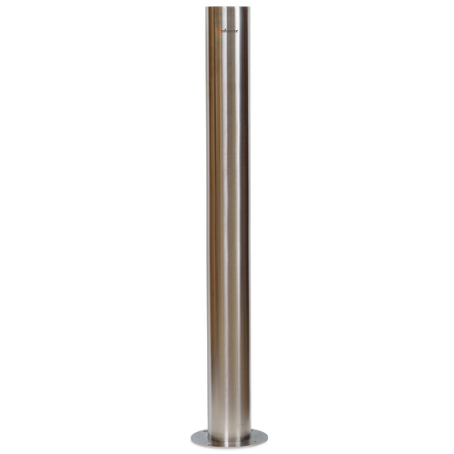 Enforcer 140mm Surface Mount Bollard Stainless Steel 1200mm