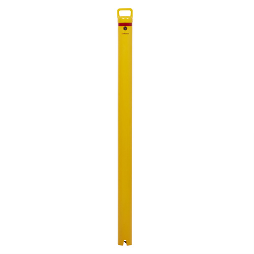 Enforcer Heavy Duty 90mm Removable In-Ground Bollard Yellow 1200mm