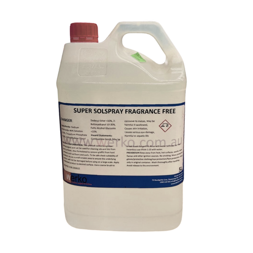 Super Solspray Fragrance Free 5L