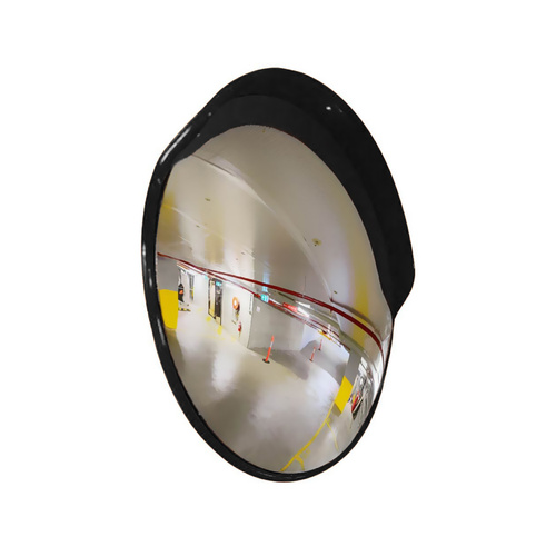 Enforcer 600mm Convex Safety Mirror Black