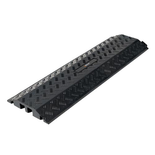 Enforcer Drop Over Cable Protector 2 Channel Black