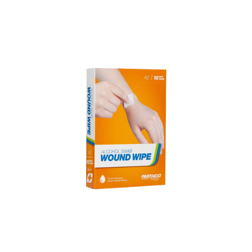 A2 Wound Wipe Alcohol Swab 10pk