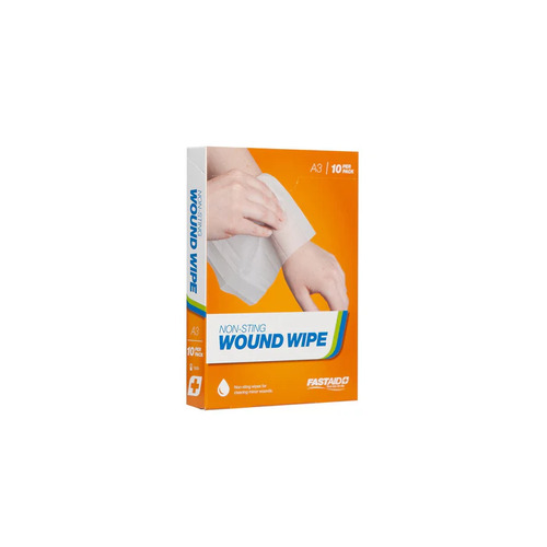 A3 Wound Wipe Non-sting Wipe 10pk