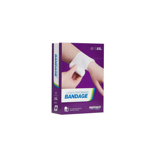 B2 Conforming Bandage 7.5cm 3pk