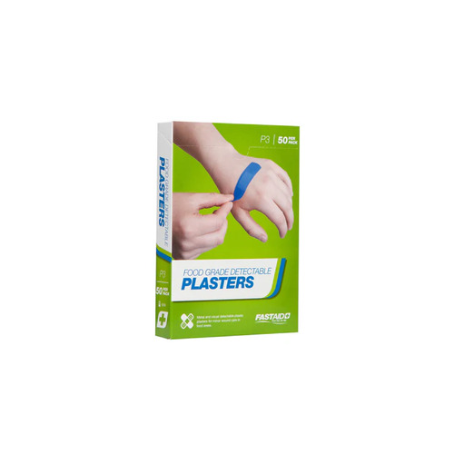 P3 Food Grade Plasters Metal and Visual Detectable 50pk
