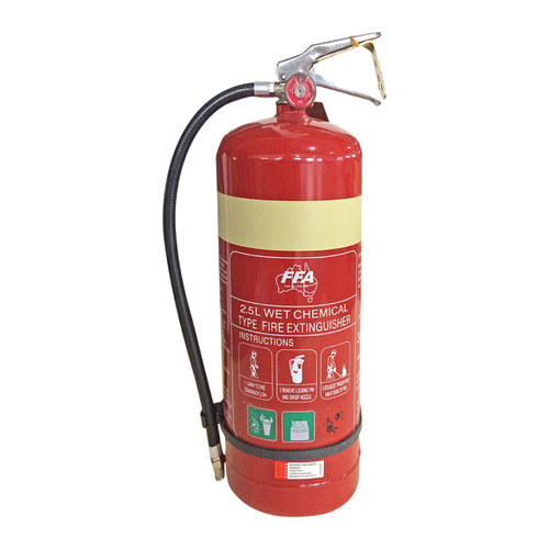 FFA25WC – 2.5 Litres Wet Chemical Fire Extinguisher