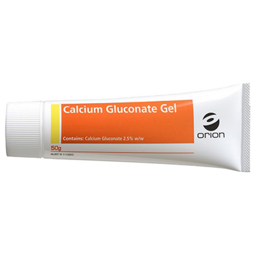 Orion Calcium Gluconate Gel, 50g Tube