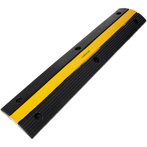 Enforcer Rubber Floor Bunding Black and Safety Yellow