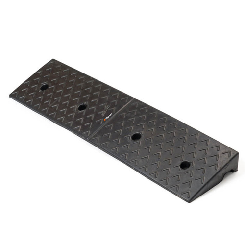 Enforcer Rubber Kerb Ramp Black 75mm High