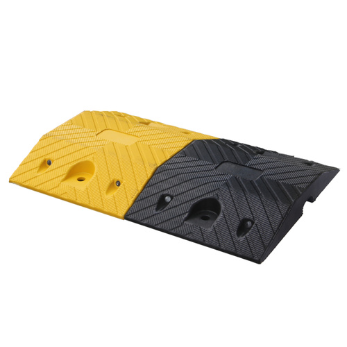 Enforcer Heavy Duty Rubber Speed Hump 1m