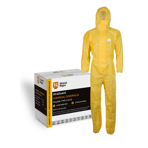 Shield Right Laminated Type 3/4/5/6 Coverall – Chemical Resistant