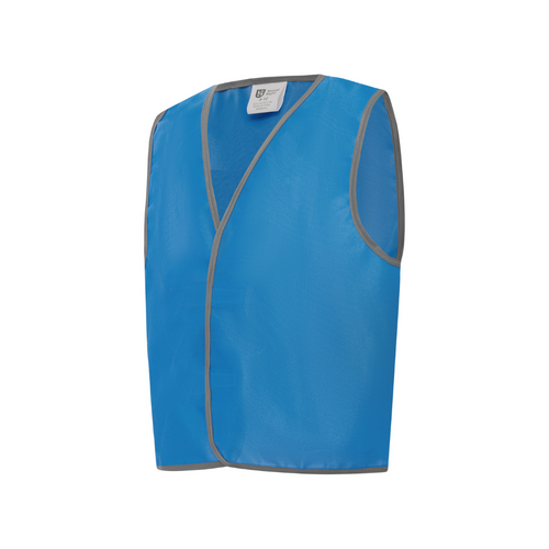 Shield Right Hi Vis Light Blue Tricot Vest - Kids Sizes