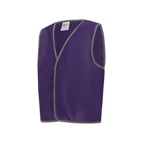 Shield Right Hi Vis Light Purple Tricot Vest - Kids Size