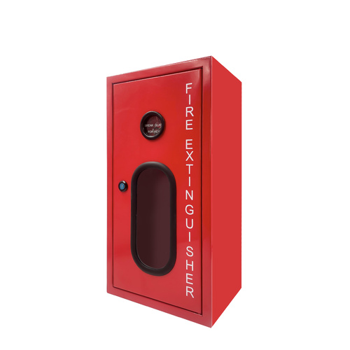 Heavy-Duty Lockable Fire Extinguisher Cabinet – 4.5L