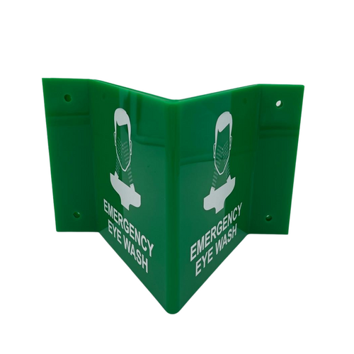 3D Emergency Eyewash Sign