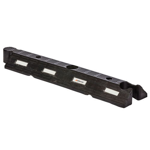 Enforcer Traffic Lane Kerb Separator Black Middle Section