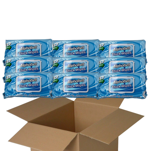Baby Wipes - Carton of 9 Packs