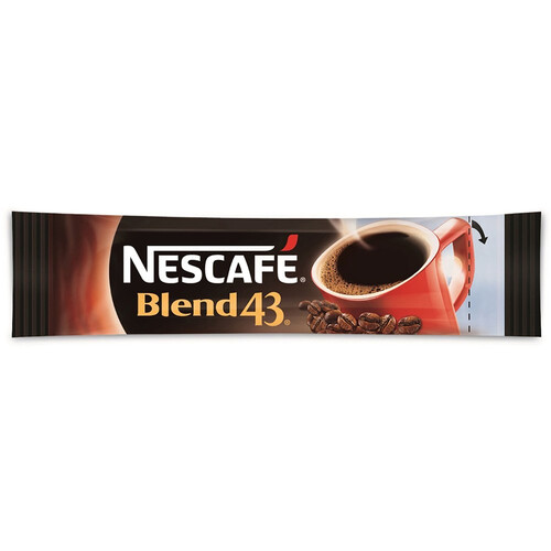 Nescafe Blend 43 Instant Coffee Sticks 1000 Pack