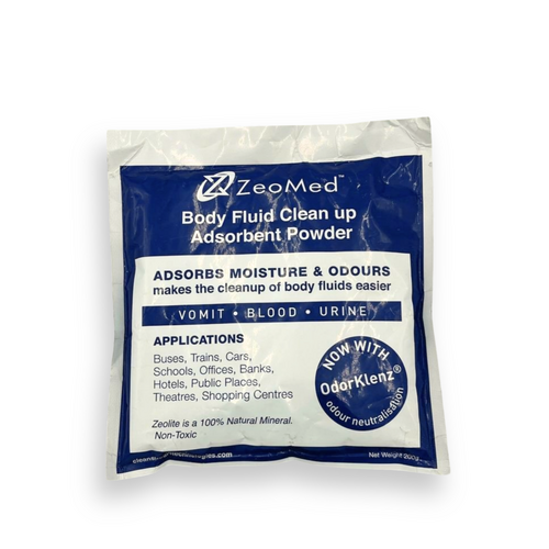 ZeoMED Absorbent spill powder sachets- 200grams
